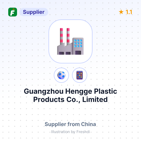 Guangzhou Hengge Plastic Products Co., Limited – summary card, no photo uploaded yet