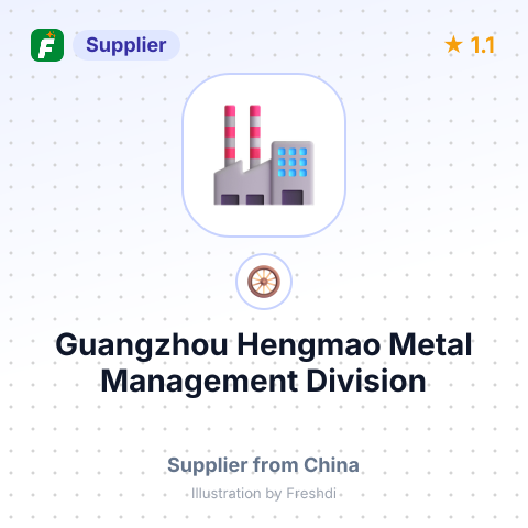 Guangzhou Hengmao Metal Management Division – summary card, no photo uploaded yet