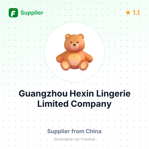 Guangzhou Hexin Lingerie Limited Company – summary card, no photo uploaded yet