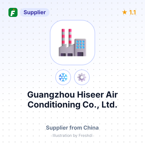 Guangzhou Hiseer Air Conditioning Co., Ltd. – summary card, no photo uploaded yet