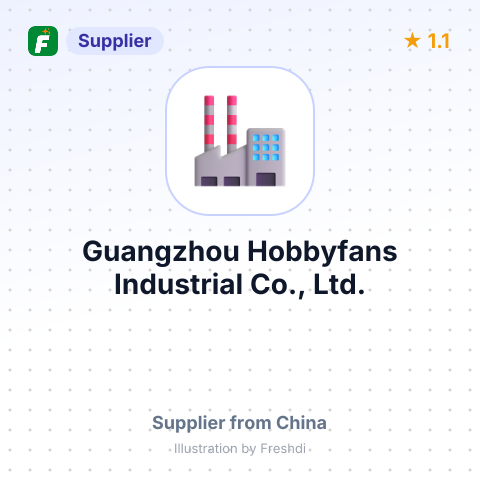 Guangzhou Hobbyfans Industrial Co., Ltd. – summary card, no photo uploaded yet