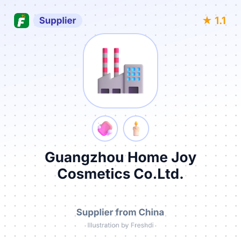 Guangzhou Home Joy Cosmetics Co.Ltd. – summary card, no photo uploaded yet