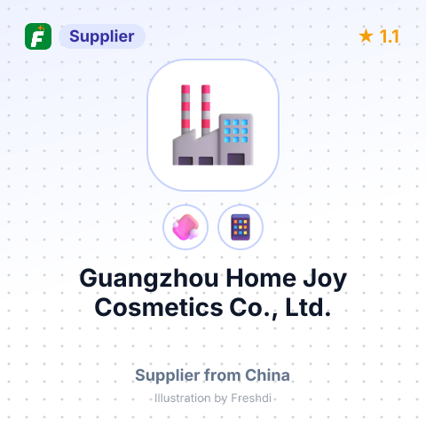 Guangzhou Home Joy Cosmetics Co., Ltd. – summary card, no photo uploaded yet
