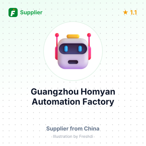 Guangzhou Homyan Automation Factory – summary card, no photo uploaded yet