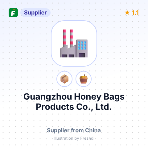 Guangzhou Honey Bags Products Co., Ltd. – summary card, no photo uploaded yet