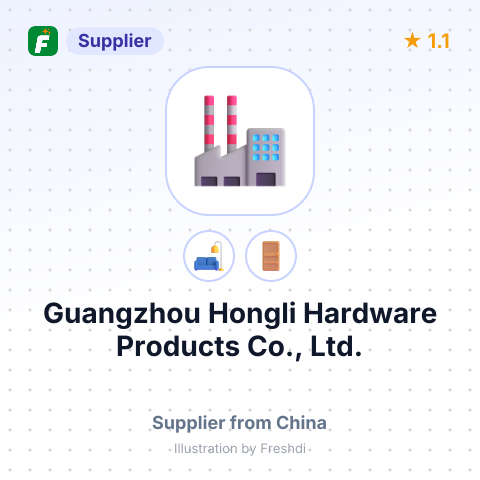 Guangzhou Hongli Hardware Products Co., Ltd. – summary card, no photo uploaded yet