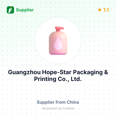 Guangzhou Hope-Star Packaging & Printing Co., Ltd. – summary card, no photo uploaded yet