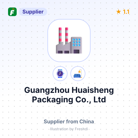 Guangzhou Huaisheng Packaging Co., Ltd – summary card, no photo uploaded yet