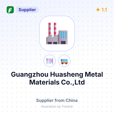 Guangzhou Huasheng Metal Materials Co.,Ltd – summary card, no photo uploaded yet