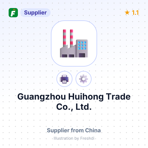 Guangzhou Huihong Trade Co., Ltd. – summary card, no photo uploaded yet