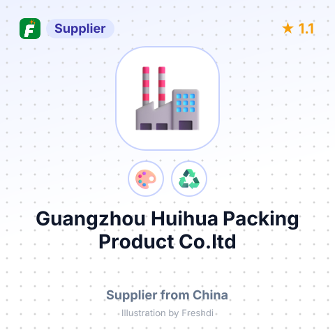 Guangzhou Huihua Packing Product Co.ltd – summary card, no photo uploaded yet