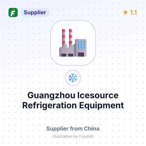 Guangzhou Icesource Refrigeration Equipment – summary card, no photo uploaded yet