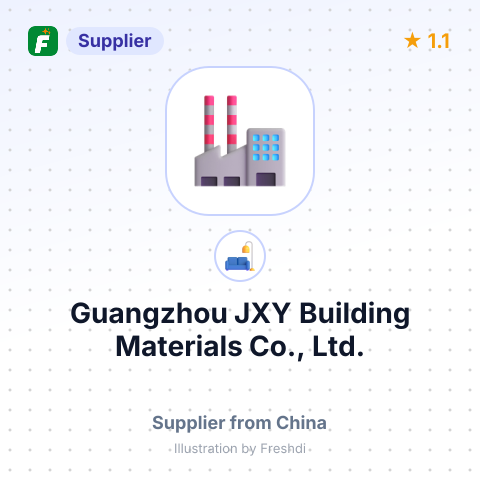 Guangzhou JXY Building Materials Co., Ltd. – summary card, no photo uploaded yet