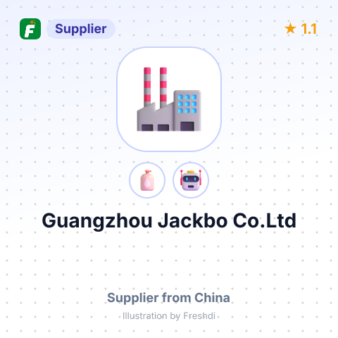 Guangzhou Jackbo Co.Ltd – summary card, no photo uploaded yet