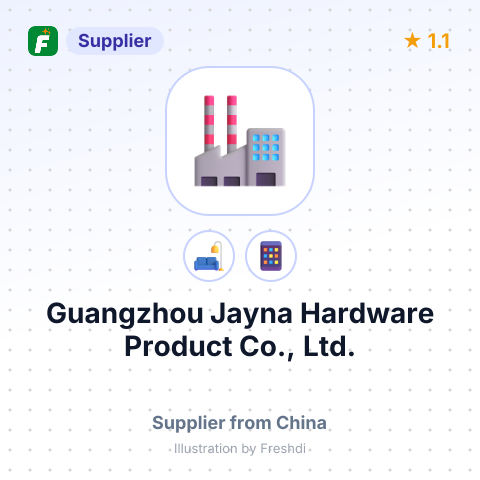 Guangzhou Jayna Hardware Product Co., Ltd. – summary card, no photo uploaded yet