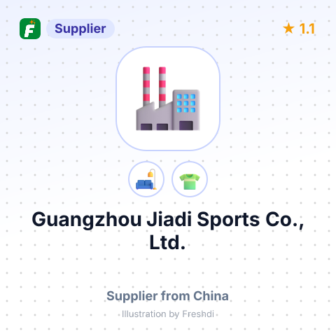 Guangzhou Jiadi Sports Co., Ltd. – summary card, no photo uploaded yet