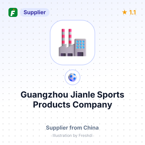 Guangzhou Jianle Sports Products Company – summary card, no photo uploaded yet