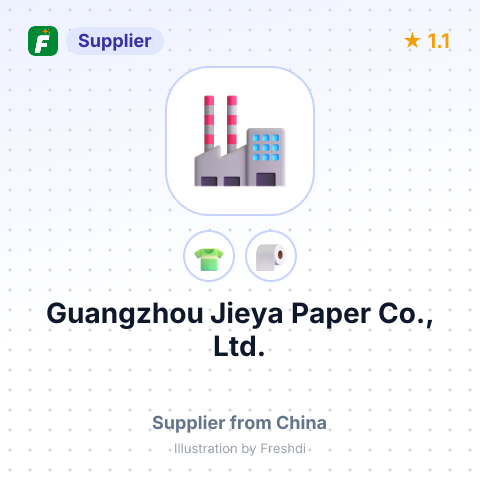 Guangzhou Jieya Paper Co., Ltd. – summary card, no photo uploaded yet