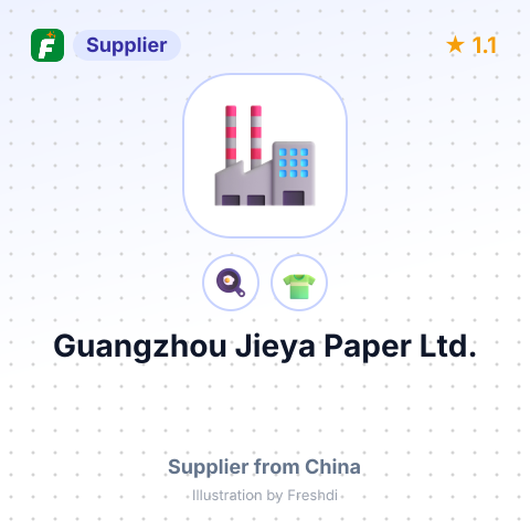 Guangzhou Jieya Paper Ltd. – summary card, no photo uploaded yet