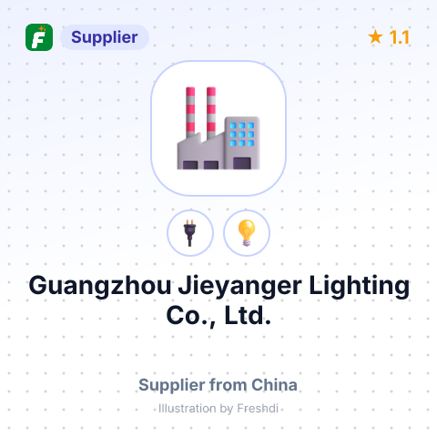 Guangzhou Jieyanger Lighting Co., Ltd. – summary card, no photo uploaded yet