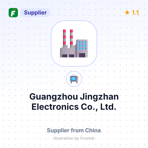 Guangzhou Jingzhan Electronics Co., Ltd. – summary card, no photo uploaded yet