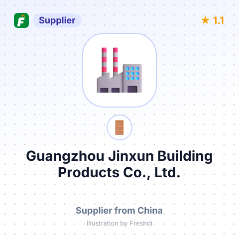 Guangzhou Jinxun Building Products Co., Ltd. – summary card, no photo uploaded yet