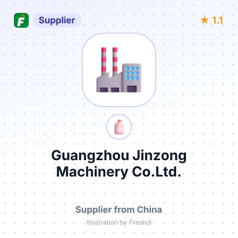 Guangzhou Jinzong Machinery Co.Ltd. – summary card, no photo uploaded yet