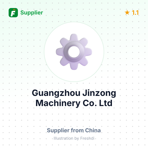 Guangzhou Jinzong Machinery Co. Ltd – summary card, no photo uploaded yet