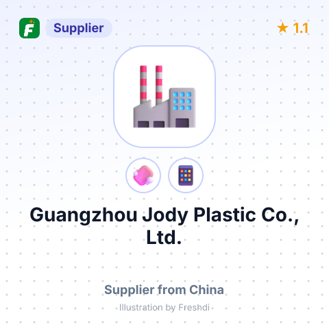 Guangzhou Jody Plastic Co., Ltd. – summary card, no photo uploaded yet