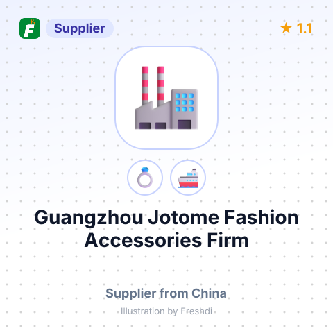 Guangzhou Jotome Fashion Accessories Firm – summary card, no photo uploaded yet