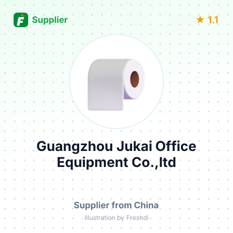 Guangzhou Jukai Office Equipment Co.,ltd  – summary card, no photo uploaded yet