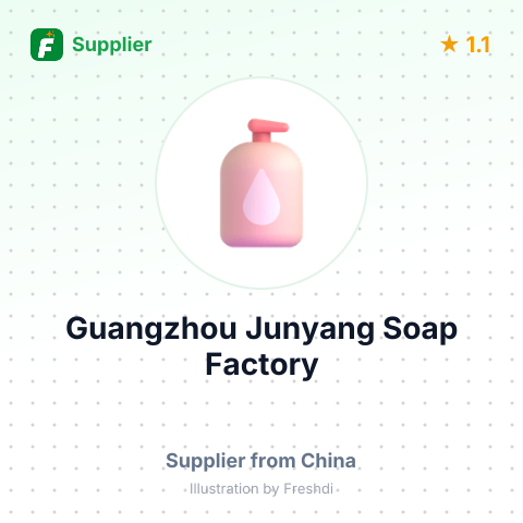 Guangzhou Junyang Soap Factory – summary card, no photo uploaded yet