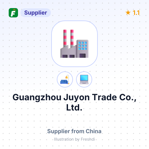 Guangzhou Juyon Trade Co., Ltd. – summary card, no photo uploaded yet