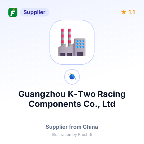 Guangzhou K-Two Racing Components Co., Ltd – summary card, no photo uploaded yet