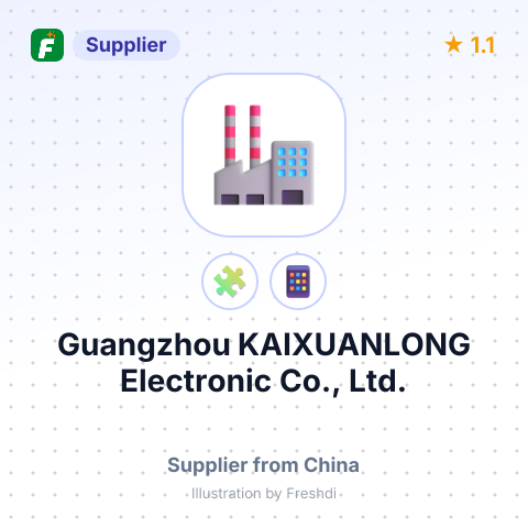 Guangzhou KAIXUANLONG Electronic Co., Ltd. – summary card, no photo uploaded yet