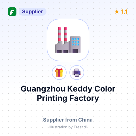 Guangzhou Keddy Color Printing Factory – summary card, no photo uploaded yet