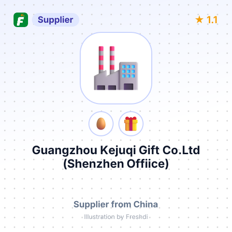 Guangzhou Kejuqi Gift Co.Ltd (Shenzhen Offiice) – summary card, no photo uploaded yet