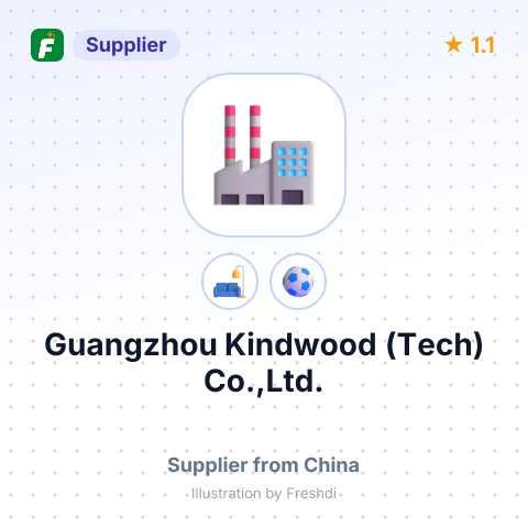 Guangzhou Kindwood (Tech) Co.,Ltd. – summary card, no photo uploaded yet