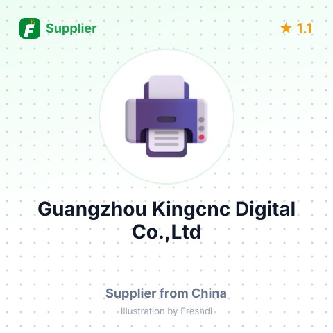 Guangzhou Kingcnc Digital Co.,Ltd – summary card, no photo uploaded yet