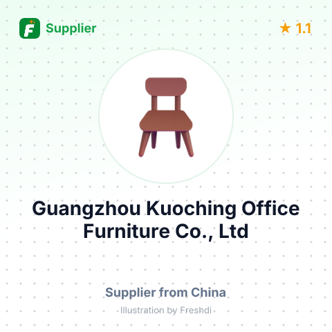 Guangzhou Kuoching Office Furniture Co., Ltd – summary card, no photo uploaded yet