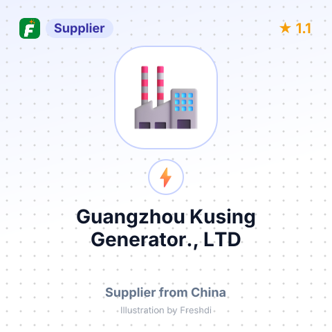 Guangzhou Kusing Generator., LTD – summary card, no photo uploaded yet