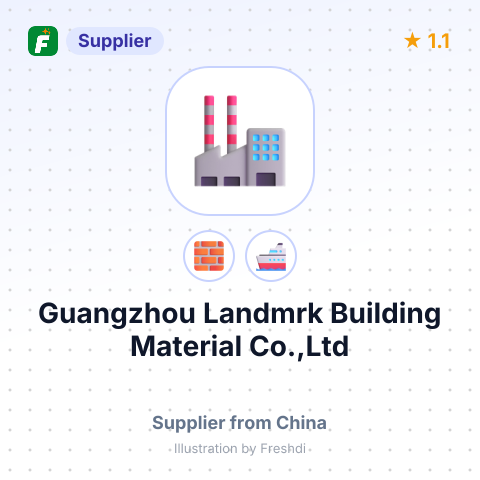 Guangzhou Landmrk Building Material Co.,Ltd – summary card, no photo uploaded yet