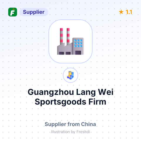 Guangzhou Lang Wei Sportsgoods Firm – summary card, no photo uploaded yet