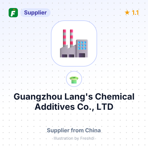 Guangzhou Lang's Chemical Additives Co., LTD – summary card, no photo uploaded yet