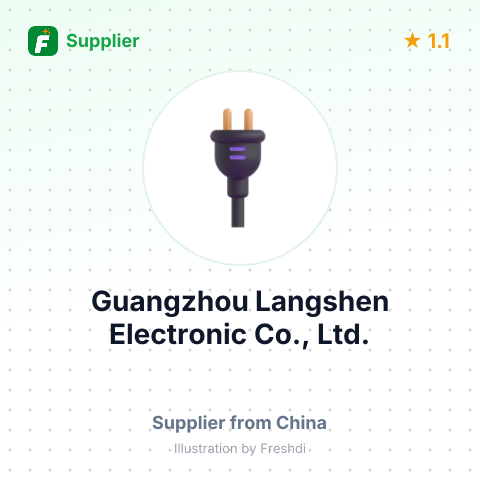 Guangzhou Langshen Electronic Co., Ltd. – summary card, no photo uploaded yet