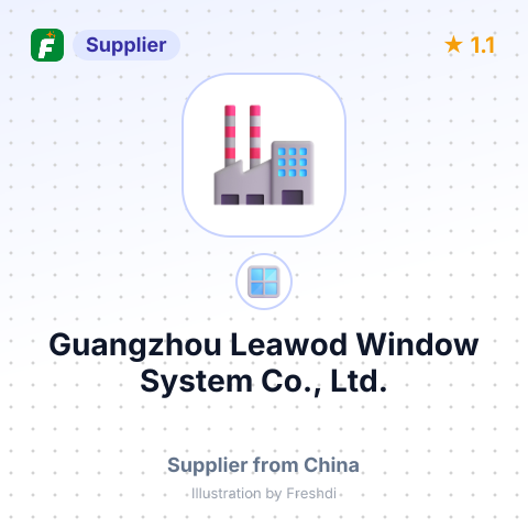 Guangzhou Leawod Window System Co., Ltd. – summary card, no photo uploaded yet