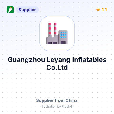 Guangzhou Leyang Inflatables Co.Ltd – summary card, no photo uploaded yet
