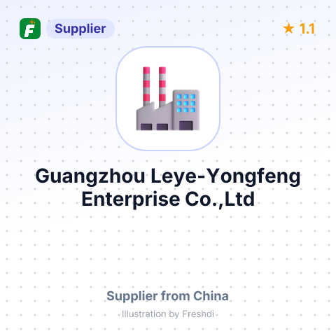 Guangzhou Leye-Yongfeng Enterprise Co.,Ltd – summary card, no photo uploaded yet