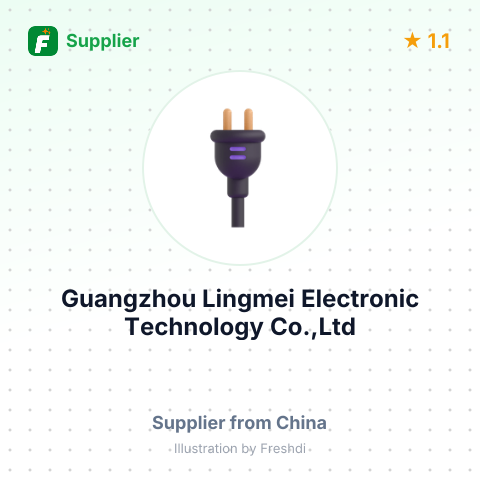 Guangzhou Lingmei Electronic Technology Co.,Ltd – summary card, no photo uploaded yet