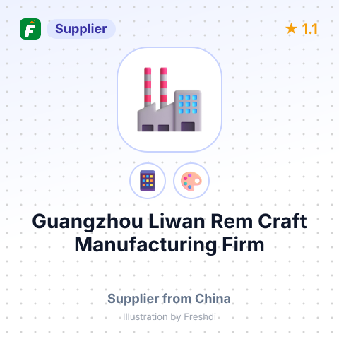 Guangzhou Liwan Rem Craft Manufacturing Firm – summary card, no photo uploaded yet